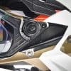 You'll need an Allen key to remove the visor from the BMW GS Pure helmet.