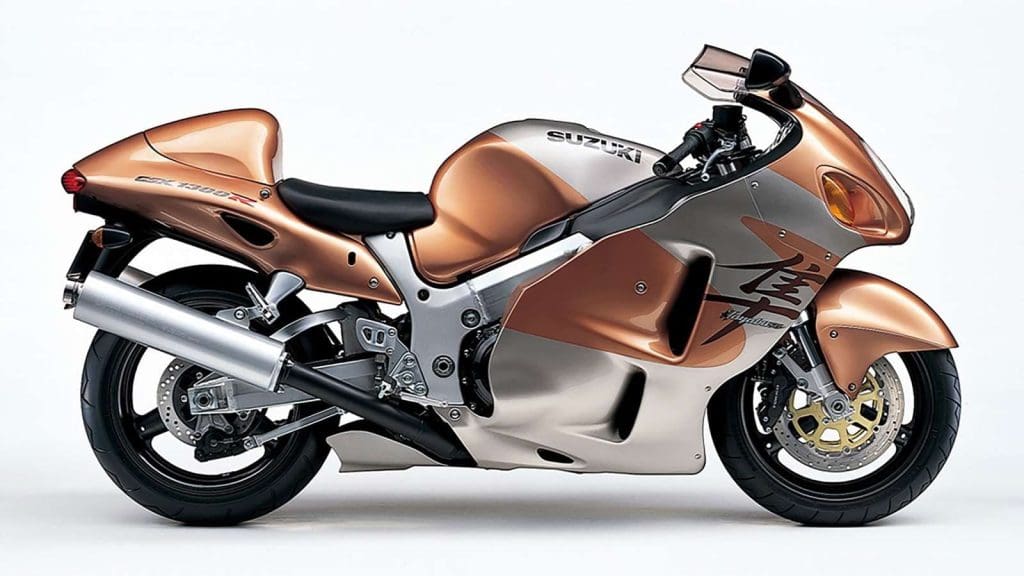  1999 Suzuki Hayabusa Side View