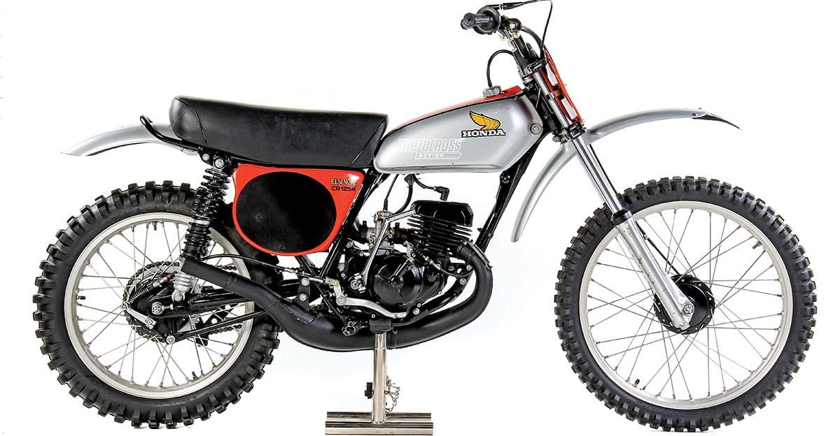 Honda CR125M M1 1974 1975 Elsinore Parts List Motorcycle Manual 