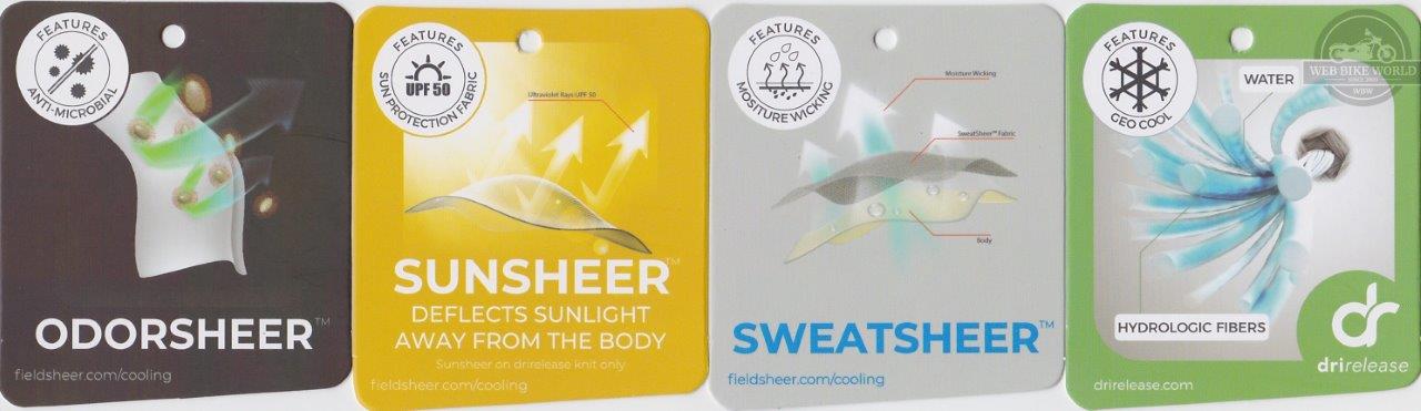 Fieldsheer Mobile Cooling Long Sleeve Shirt Features