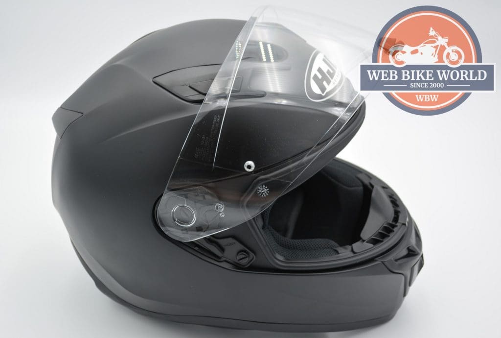 HJC i10 Full Face Helmet Side View With Visor Open