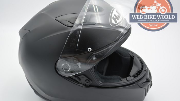 HJC i10 Full Face Helmet Side View With Visor Open