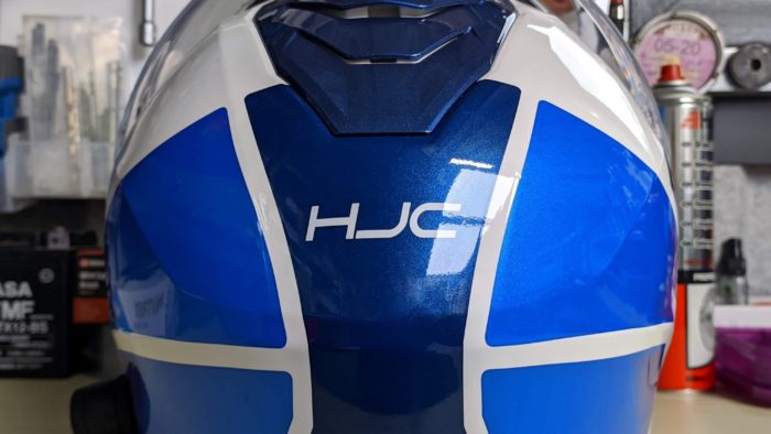 HJC i90 Modular Helmet Rear View