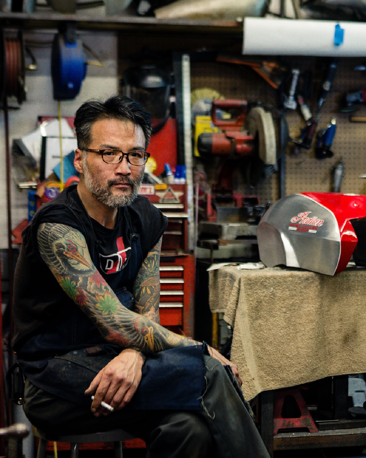 Keino Sasaki, Custom Motorcycle builder