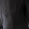 A close-up of the Knox Urbane Pro Trousers from the side, with the pocket zipper open.