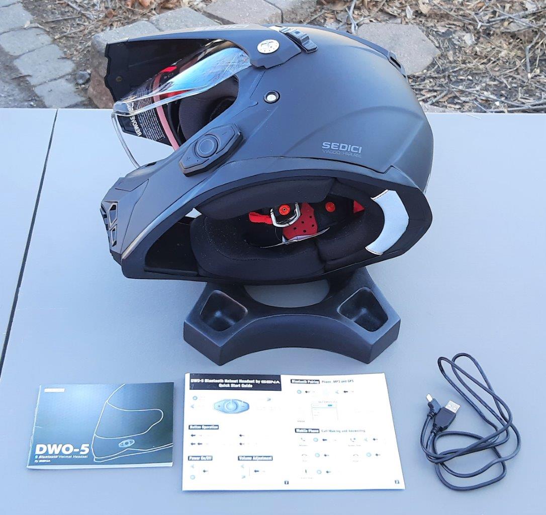 Sedici Viaggio Parlare Sena Bluetooth ADV Helmet