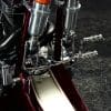 a view of the air suspension mount on the Bad Land 1992 EVO 300 Wide Tire Chopper, also known as ‘The Hades Chopper’.