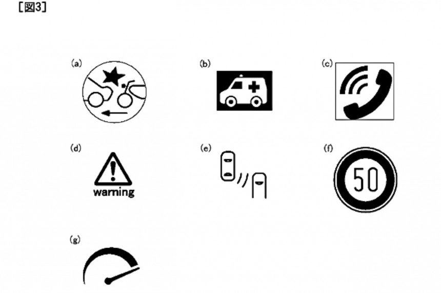 A view of the patent photos of a Yamaha Safety Radar System.