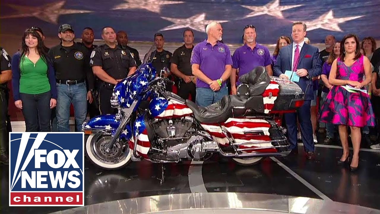 A view of the riders that participated in America's 911 Foundation