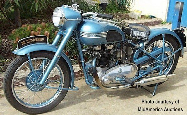 1953 Triumph Thunderbird webBikeWorld