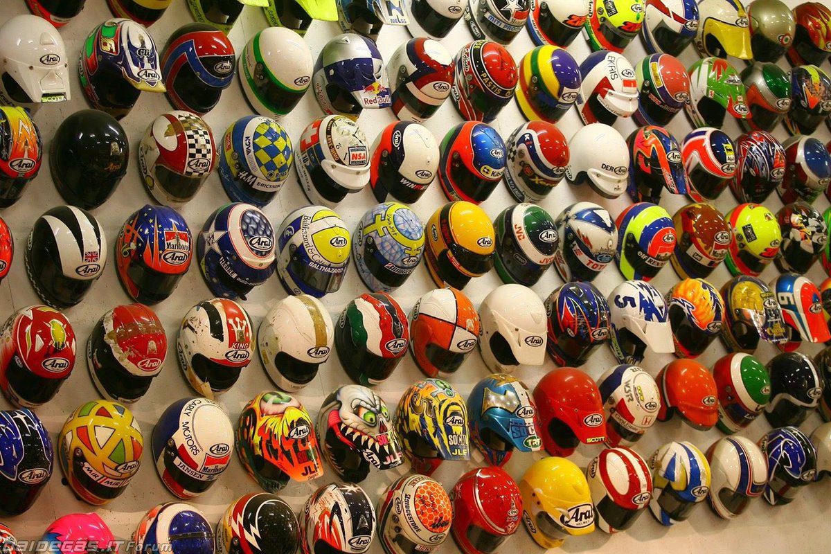 A view of the wall at the AIC (Arai Inspiration Centre)