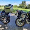 GL Panniers mounted to different motorcycles