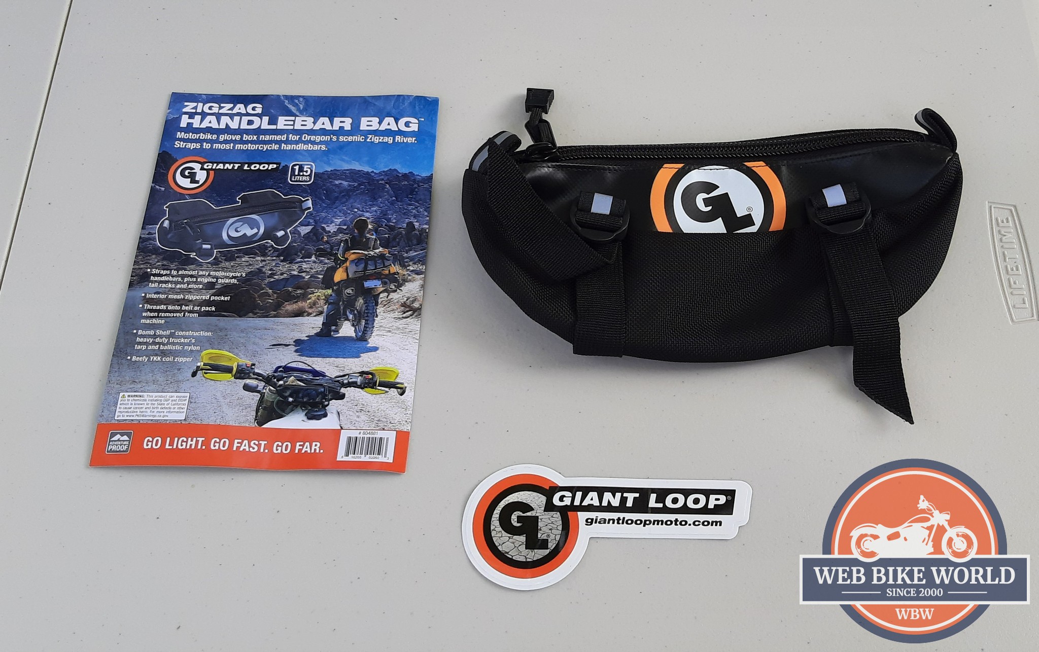 [REVIEW] Giant Loop ZigZag Handlebar Bag Honda NC700 Forum