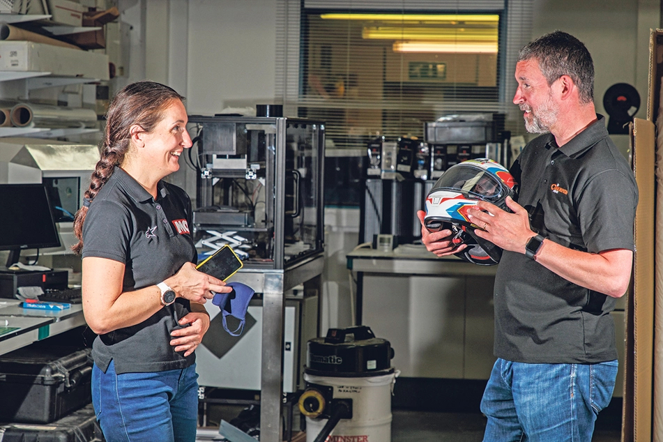 Helmet Inspection Company Creates Damage Scan for Motorcycle Helmets