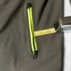 Measuring tape showing 6" of depth for the Klim jacket pocket