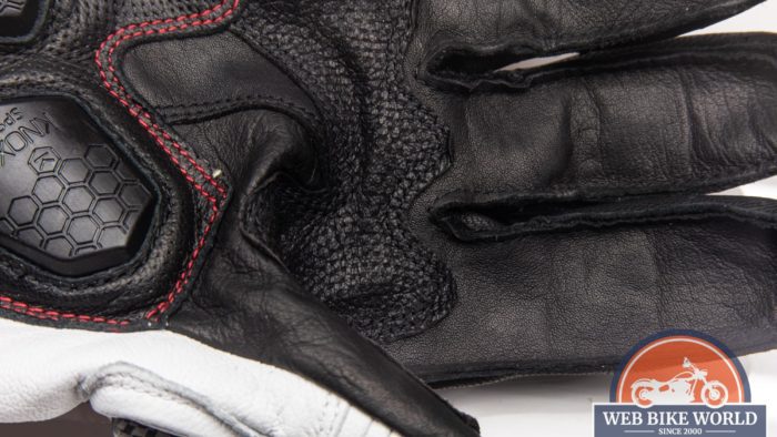 Pittards® leather on top of the kangaroo leather palm Pittards® leather on top of the kangaroo leather palm