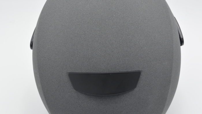 The decent exhaust spoiler at the back of the Scorpion EXO HX1 Helmet The decent exhaust spoiler at the back of the Scorpion EXO HX1 Helmet