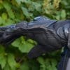 Integrated ulnar bump leather on Scorpion EXO Talon gloves