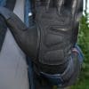 Double stitching on the palm of the EXO Talon gloves