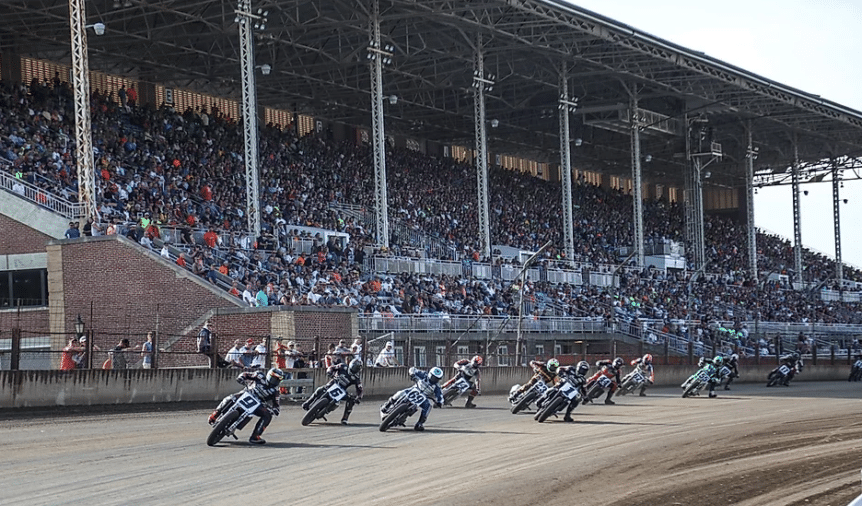 Springfield Mile II with Jared Mees beating Sammy Halbert