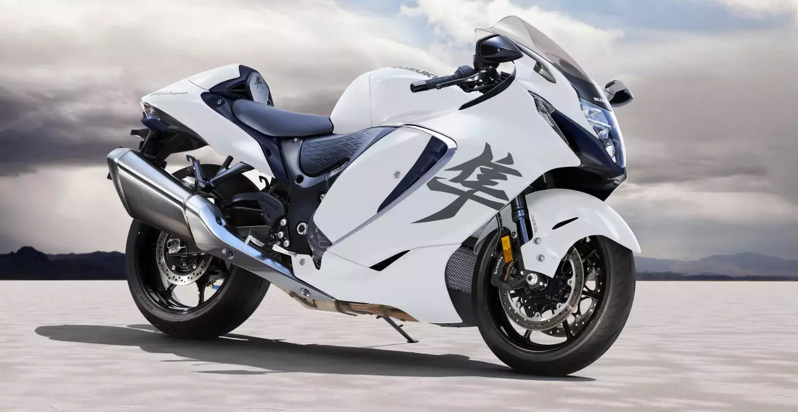 A view of a 2022 Suzuki Hayabusa