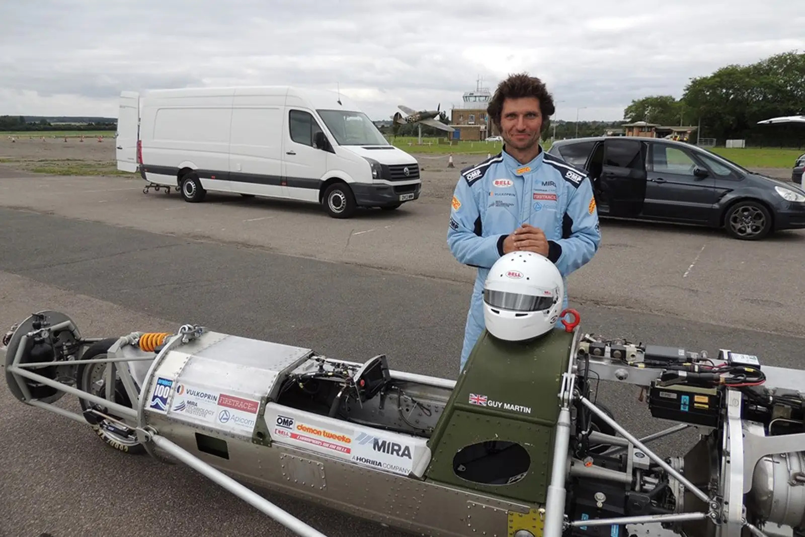 Guy Martin with the 52 Express