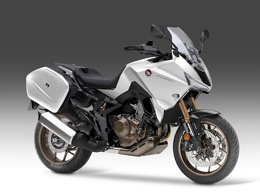 A side view of the Honda NT1100, according to Euro-type-approved documents