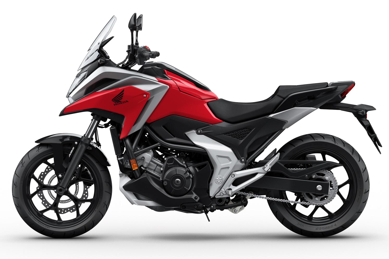 A side view of the 2021 Honda NC750X