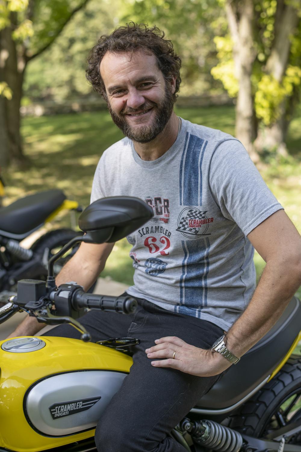 Claudio Angeli, Ducati’s Scrambler Brand Director.