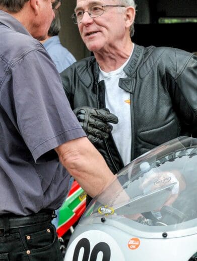 Paul Smart at the 2016 Isle of Man TT Classic