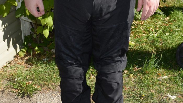 A view of the front of the REV'IT! Tornado 3 Mesh Pants