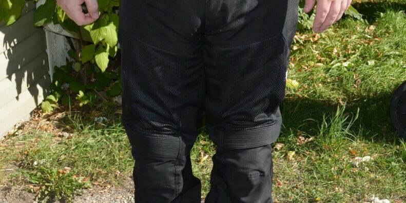 A view of the front of the REV'IT! Tornado 3 Mesh Pants