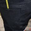 A view of the depth of the pockets on the REV'IT! Tornado 3 Mesh Pants