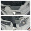 Close-ups of collar on Richa Airstorm WP Jacket
