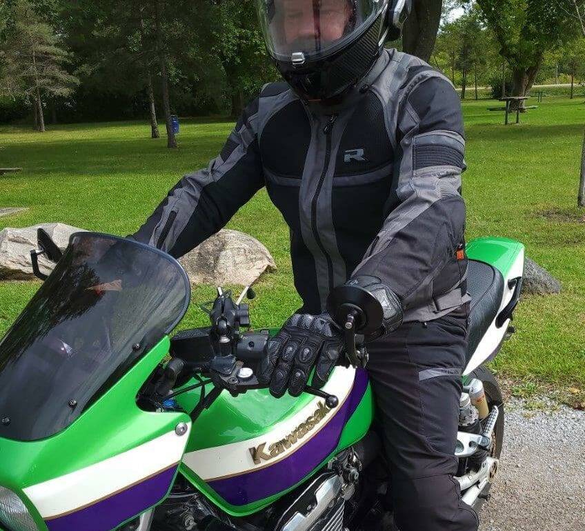 Veste Moto Richa Buster WP Long Jacket - Noir - Taille M - Imperméable Et Longue Coupe