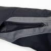 Close-up of zipper on sleeve of Richa Airstorm WP Jacket