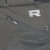 Close-up of zipper on pocket of Richa Softshell WP Pants