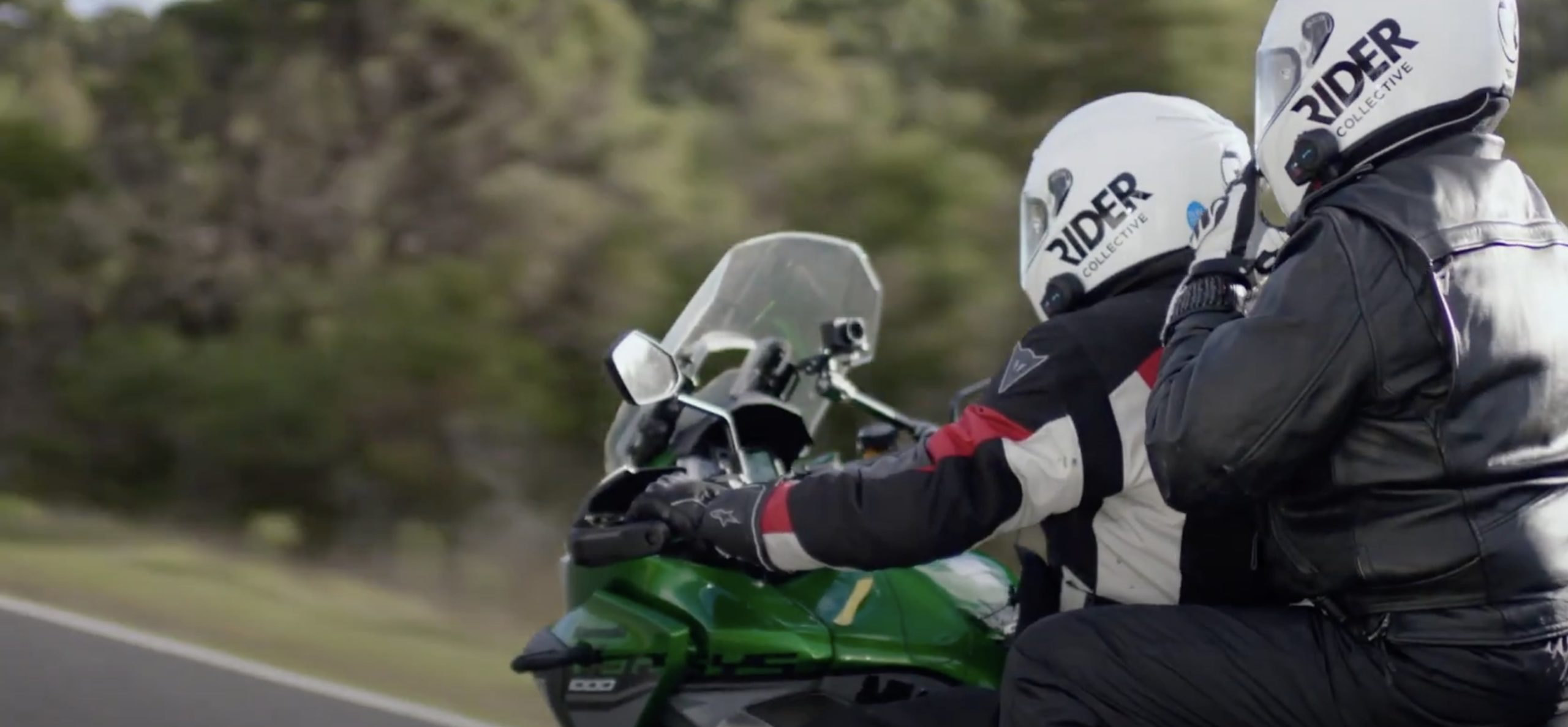 Ben Felton, a blind motorcyclist connected to the new documentary labelled "Dark Rider"