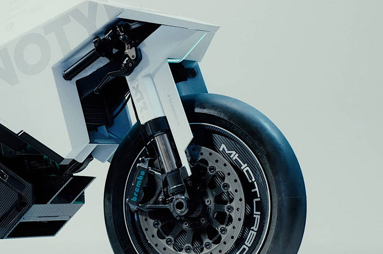 Xenotype Concept Motorcycle: A Ducati 916 With Cyberpunk TRON