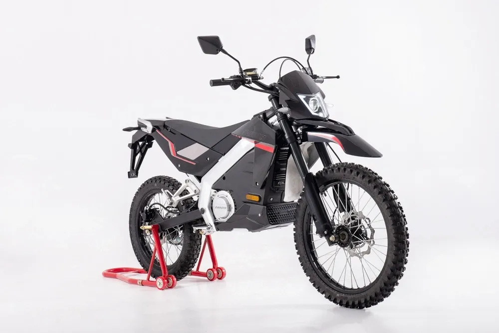 A side view of the Kollter ES1 - America's First Affordable Electric Motorcycle