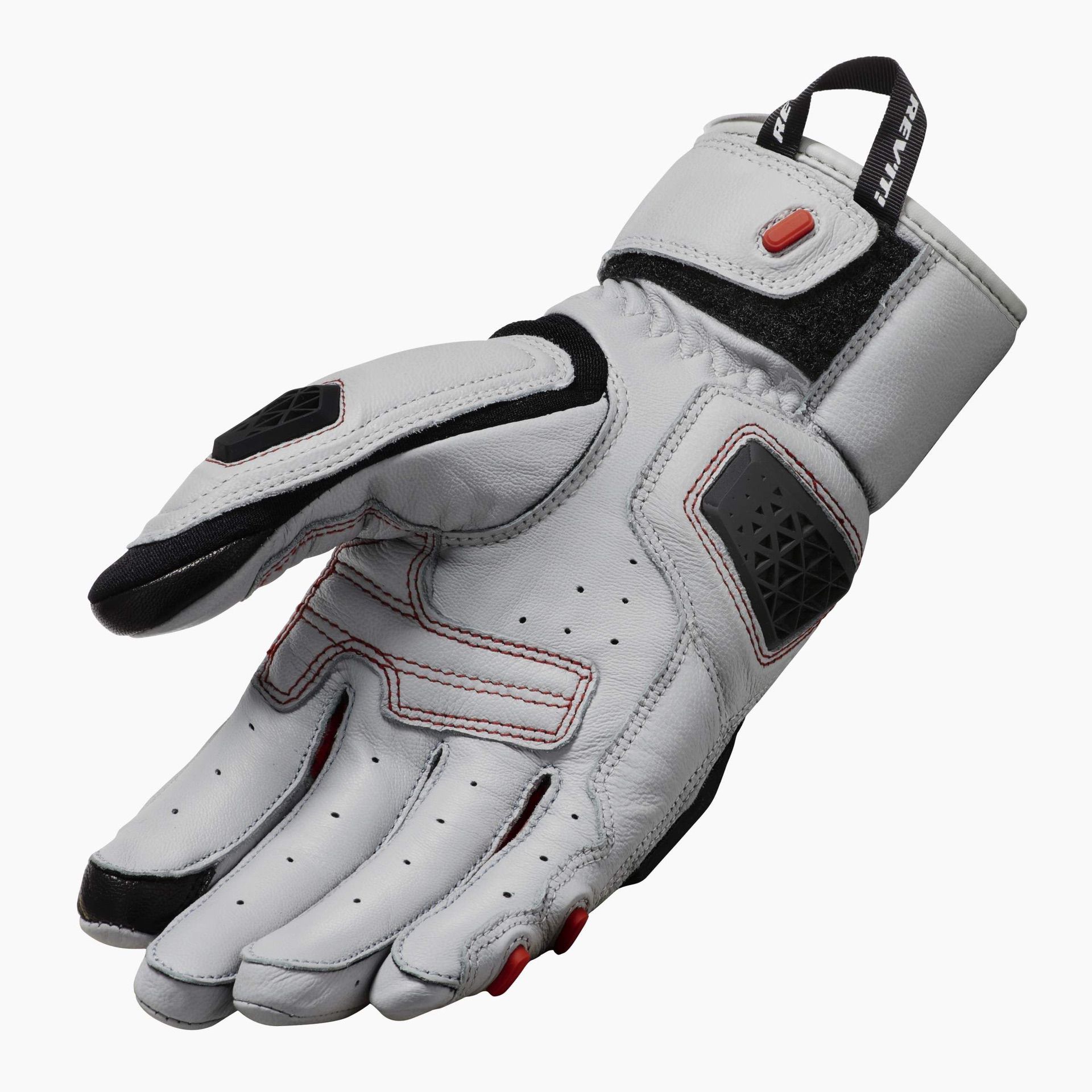 Black and white right-hand Sand 4 Glove on white background Black and white right-hand Sand 4 Glove on white background