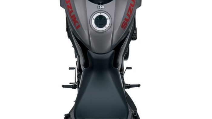 Suzuki Katana 2022: view from above Suzuki Katana 2022: view from above