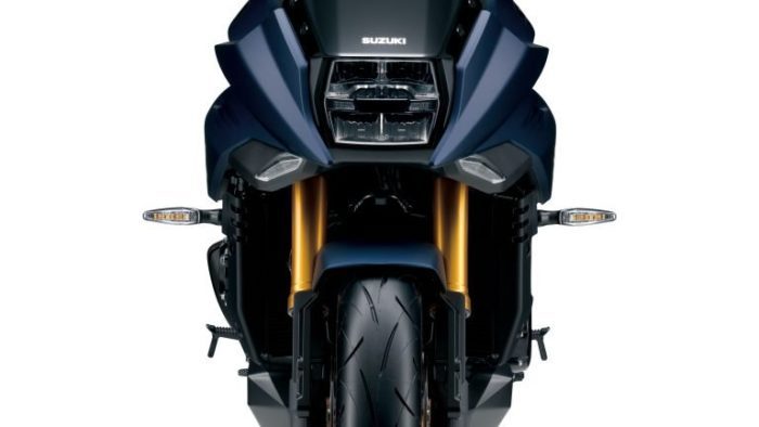 Suzuki Katana 2022: front view Suzuki Katana 2022: front view
