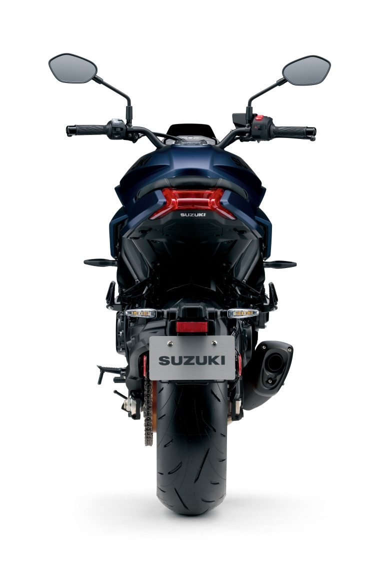 Suzuki Katana 2022: rear view Suzuki Katana 2022: rear view