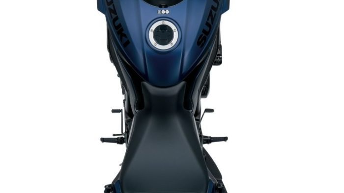 Suzuki Katana 2022: view from above Suzuki Katana 2022: view from above