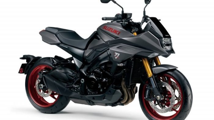 Suzuki Katana 2022: side view Suzuki Katana 2022: side view