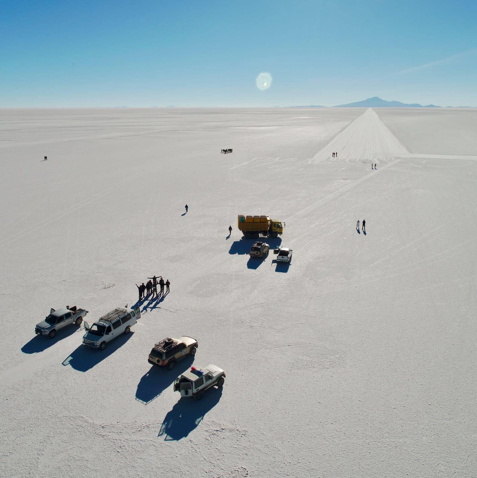 Guy Martin with the 52 Express - a 30-foot streamliner with the 50-year old turbine engine of a Rolls Royce Gem helicopter - attempting to break the World Land Speed Record for January 2023, in Bolivia. Media: Second round of test runs complete