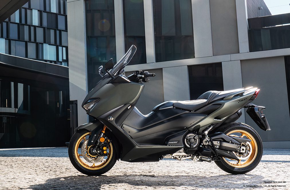 2021 TMax560 TECH MAX ABS parked on street