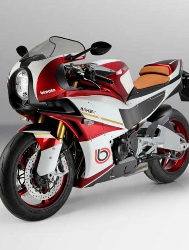 A view of the Bimota KB4