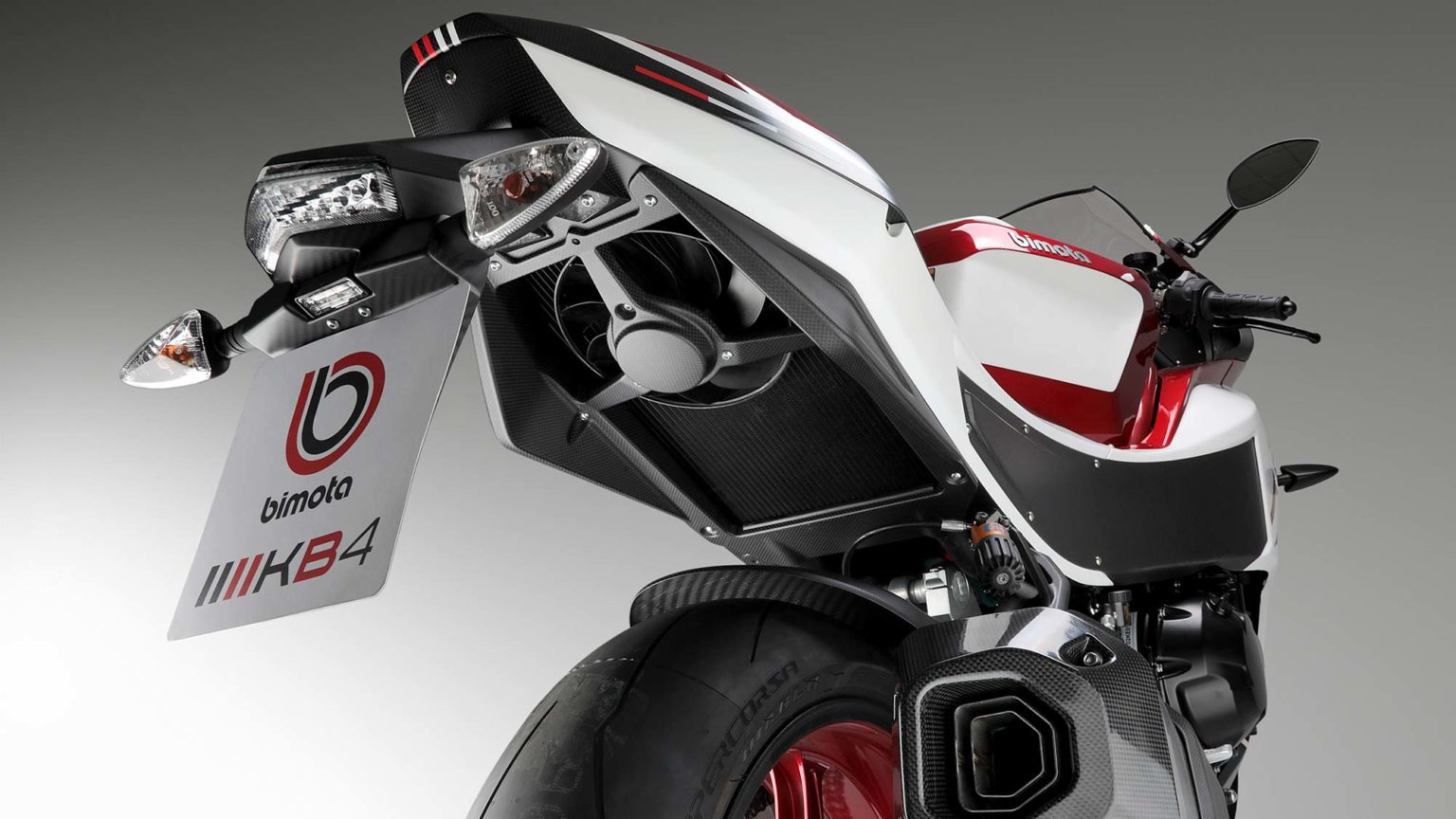 the tail on the Bimota KB4